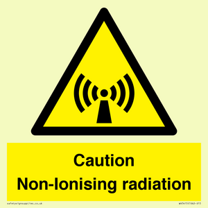 Caution Non-Ionising radiation
